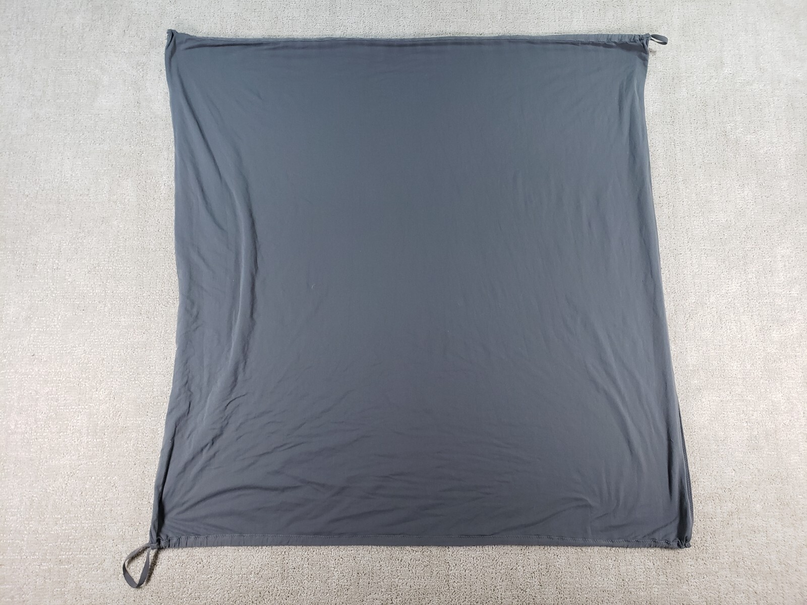 Lululemon Scarf Gray Solid 36x38 - image 1