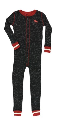Lazy One Pajamas Flapjacks Kids Size 6 Moose Caboose NWT New With Tags - Picture 2 of 6