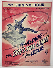 My Shining Hour Sheet Music Fred Astaire The Skys The Limit Leslie 1943