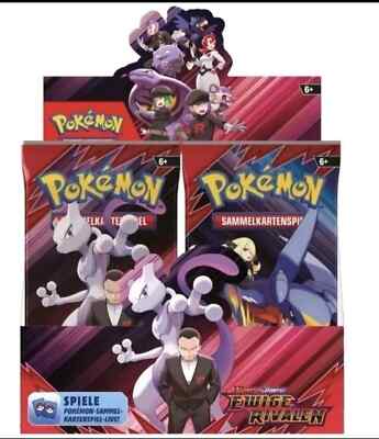 Pokemon Ewige Rivalen Deutsch 30.05.2025 -Garantierte 5 Slabs aus dem Set  