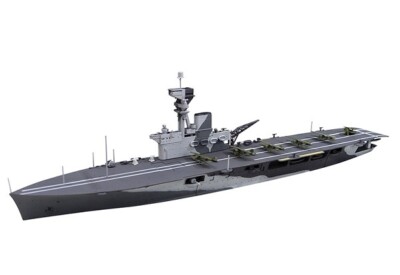 美品1940年代英国製◆軍艦 空母HMSハーミーズ95/エルメス95 金属製模型 SD Model Makers: HMS Hermes (95) Aircraft Carrier Model