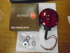 Peterson 334-2 Pedestal-mount Truck Light Lamp (Stop / Turn) Light - RED LENS