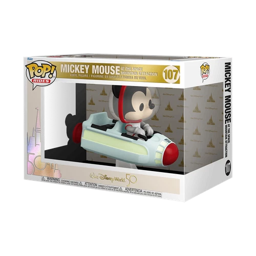 Funko Pop! Rides: Disney - Mickey Mouse at the Space Mountain Attraction #107
