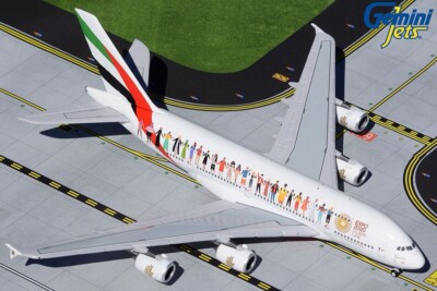 Gemini Jets 1/400 Airbus A380 Emirates Toleranzjahr GJUAE1959