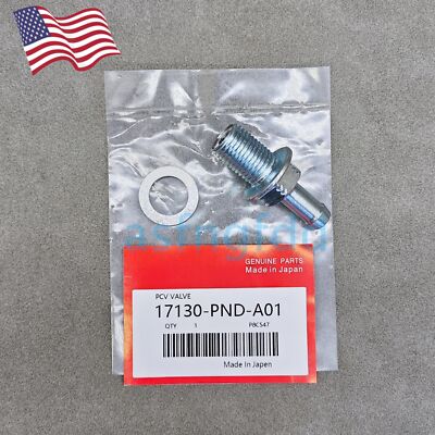 OEM  For HONDA PCV VALVE WITH WASHER 17130-PND-A01/ 94109-14000