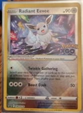 Radiant Eevee SWSH230 Holo Promo Pokémon Go  Pokemon Pack Fresh on eBay