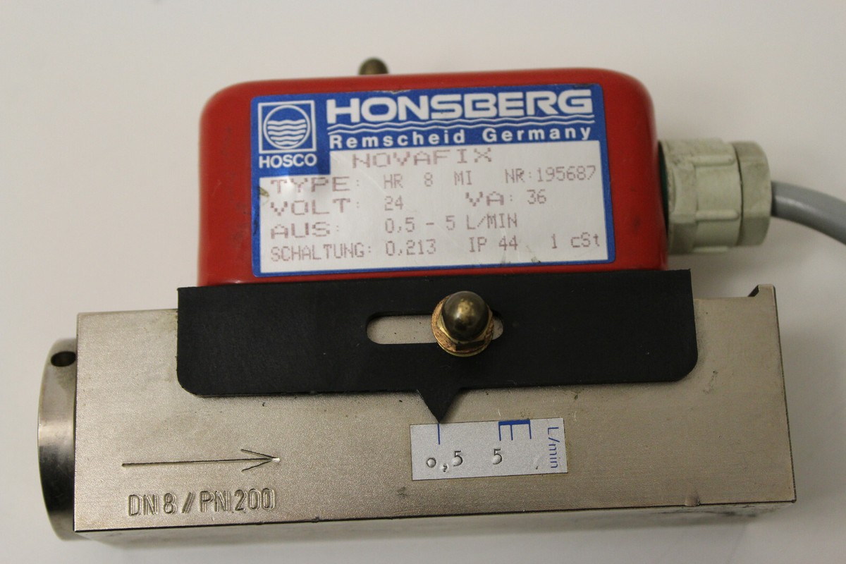 Regolatore Di Portata Honsberg Novafix HR 8 Mi &ndash; 24V Nuovo (70/108)