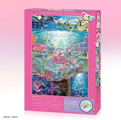 Disney Concert in the Sea (Little Mermaid) 1000 Piece Puzzle Tenyo