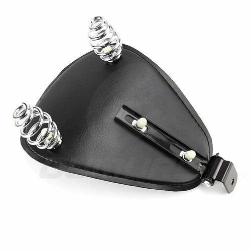 3" Motorcycle Solo Seat For Harley Heritage Springer Softail Bobber Chopper - Picture 9 of 12