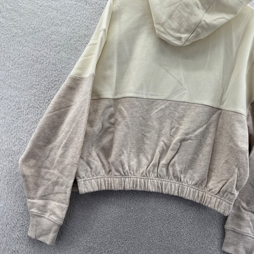 Atlanta Braves Hoodie Womens Small Cream '47 Brand Baseball MLB Sweatshirt New - Picture 11 of 13