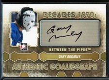 2012-13 Between The Pipes Autographs #AGB Gary Bromley