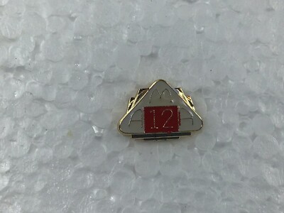 AMA American Motor Assoc 12 Year Lapel Pin Jacket Hat
