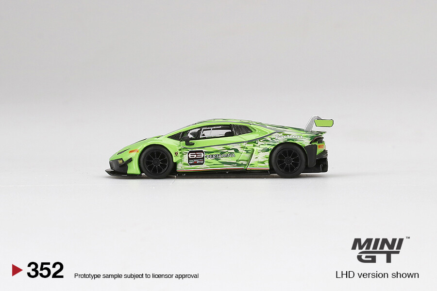 ミニカー MINI GT Lamborghini Huracan GT3 EVO #39 Mini GT 1:64 Lamborghini Huracán GT3 EVO #39 2022 IMSA Road