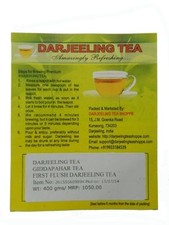 Darjeeling Tea FRESH FIRST FLUSH 2026 FIRST FLUSH DARJEELING TEA 400 gms
