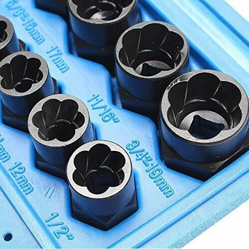 Inserti Per Avvitatore Estrattore Di Viti Rotte 11 Pezzi Punte Per Trapano A Vite Rotte E Set Di Estrattori Bulloni Di Estrattori Viti Danneggiate