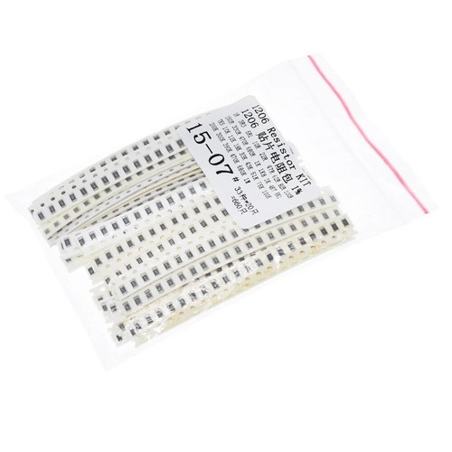 660PCS 33 Values 20PCS Each 1206 SMD Resistor Kit Assorted Kit 1 - Foto 2