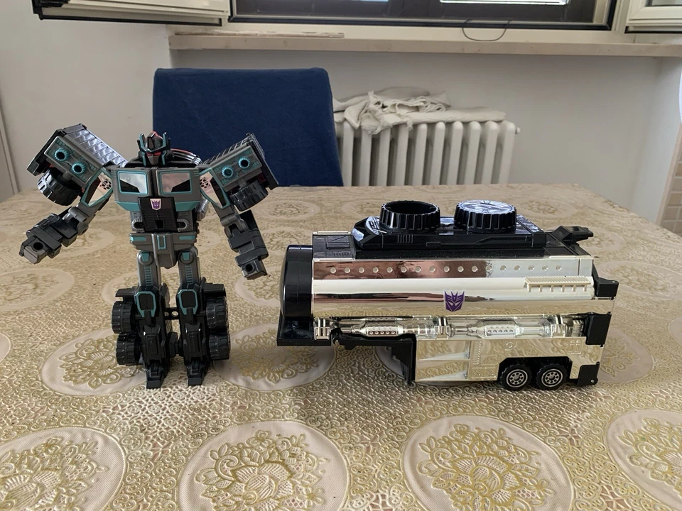 Robot Transformers RID Black Convoy NEMESIS PRIME 2000 Takara Scourge Rarissimo - Immagine 2 di 4