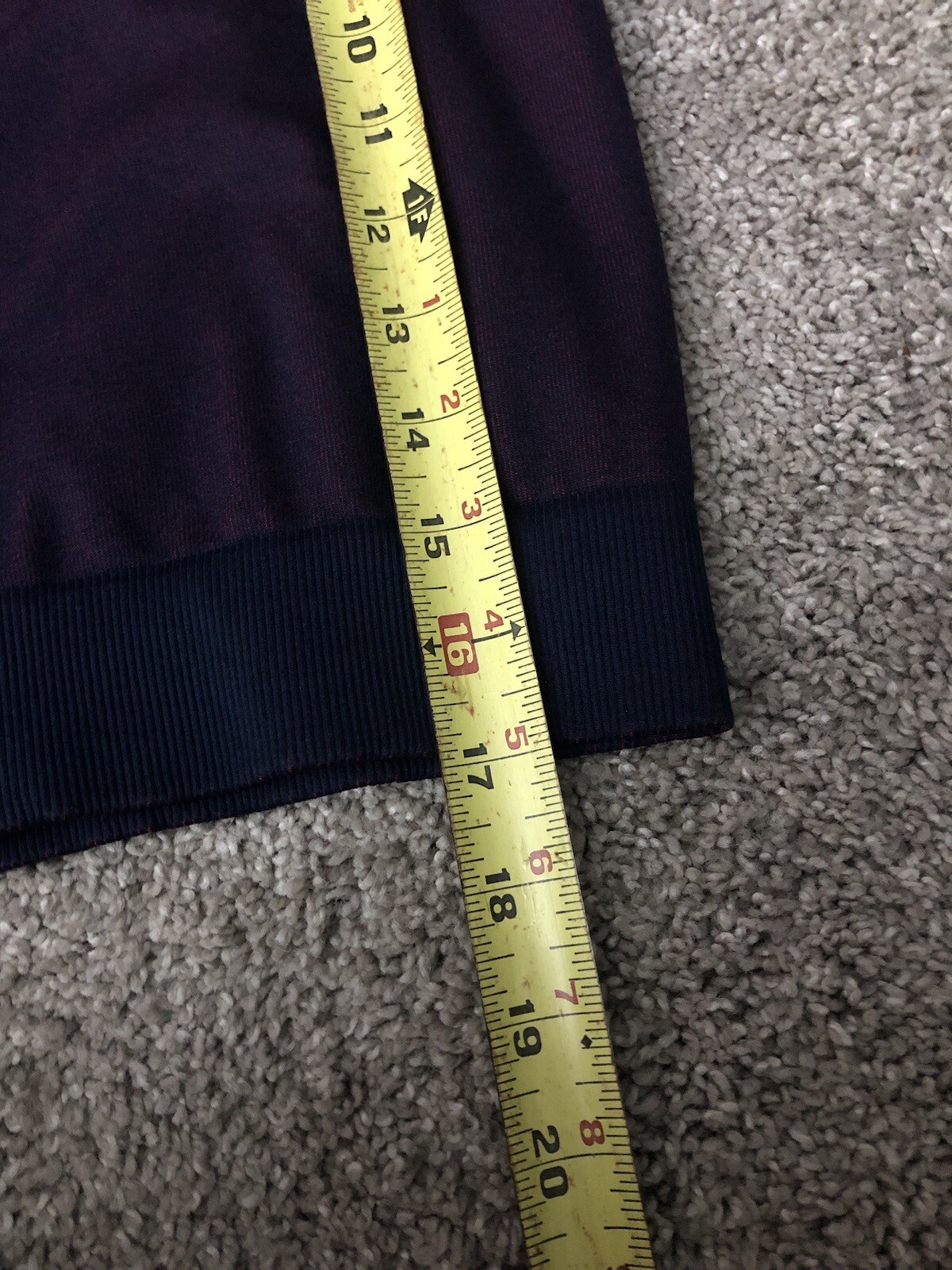 Fabletics Jacket Womens Large Red Blue Cropped Fu… - image 12