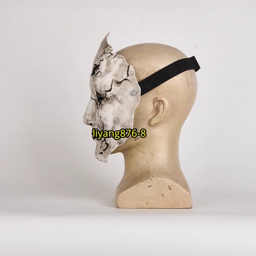 Game Wukong Mi Dao Ren 靡道人 Resin Mask Full Face Masks Halloween Cosplay Props - Picture 12 of 13