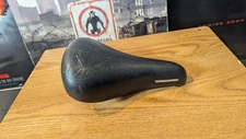 Retro MONGOOSE BMX Seat Saddle Railed Padded Embossed Style Solid 8x6