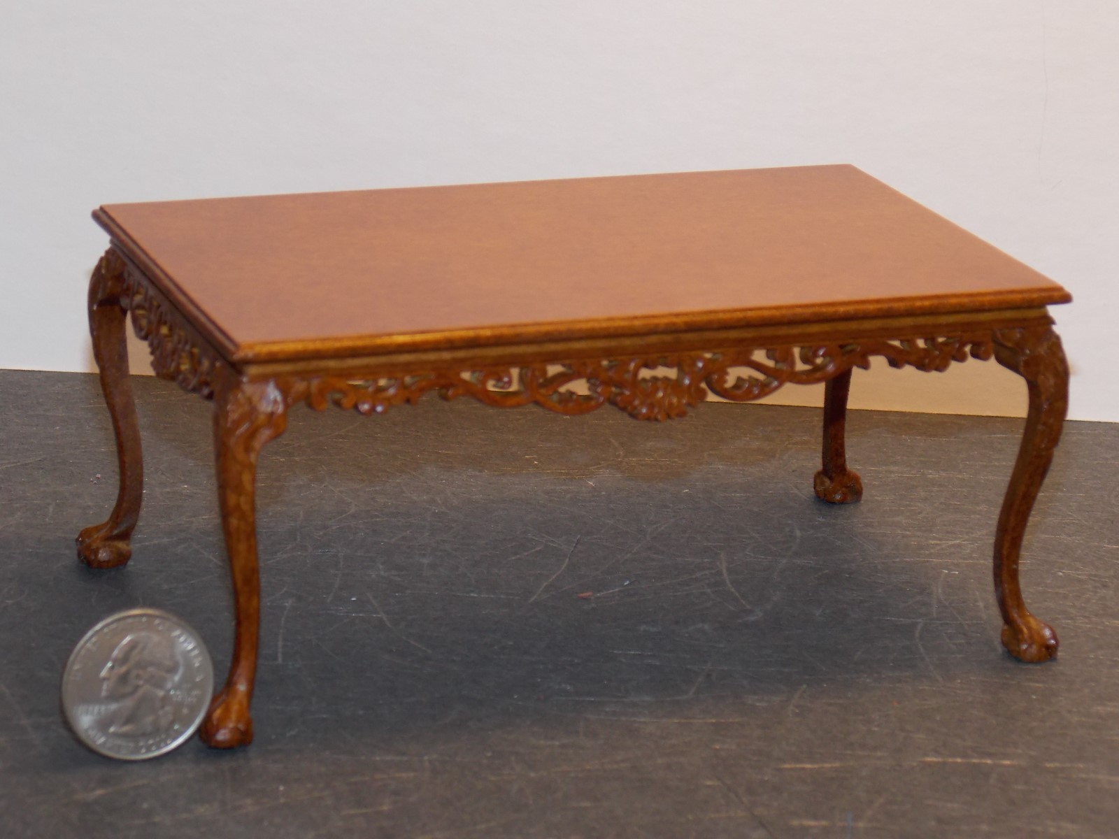 Dollhouse Miniature Dining Room Table Orleans 112 Inch Scale K8 Dollys Gallery For Sale Online