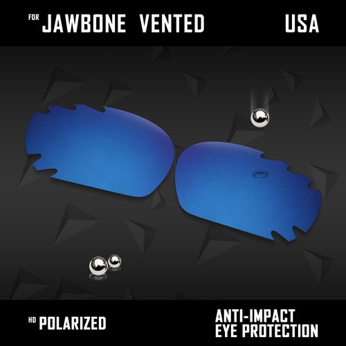 Lote de lentes de repuesto polarizadas antiarañazos para opciones ventiladas de mandíbula Oakley - Imagen 19 de 36