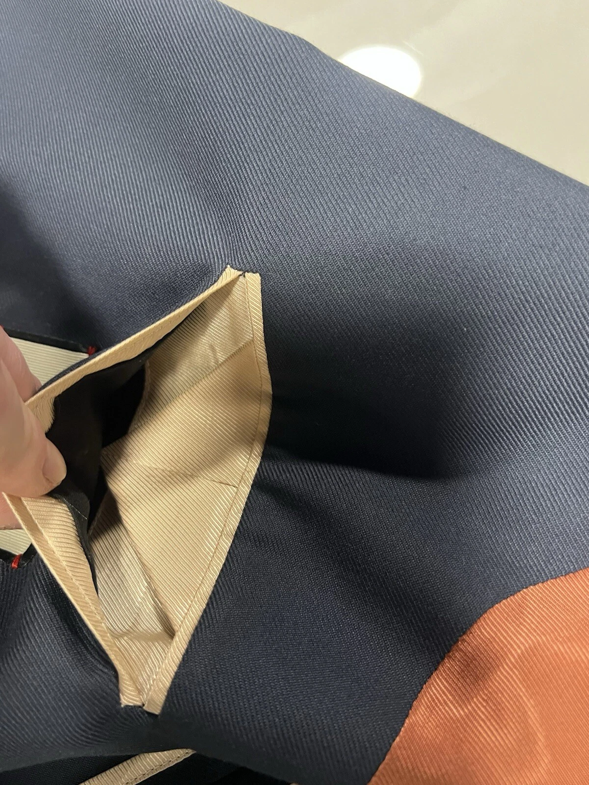 Giacca blazer Gucci taglia petto uomo blu doppiopetto