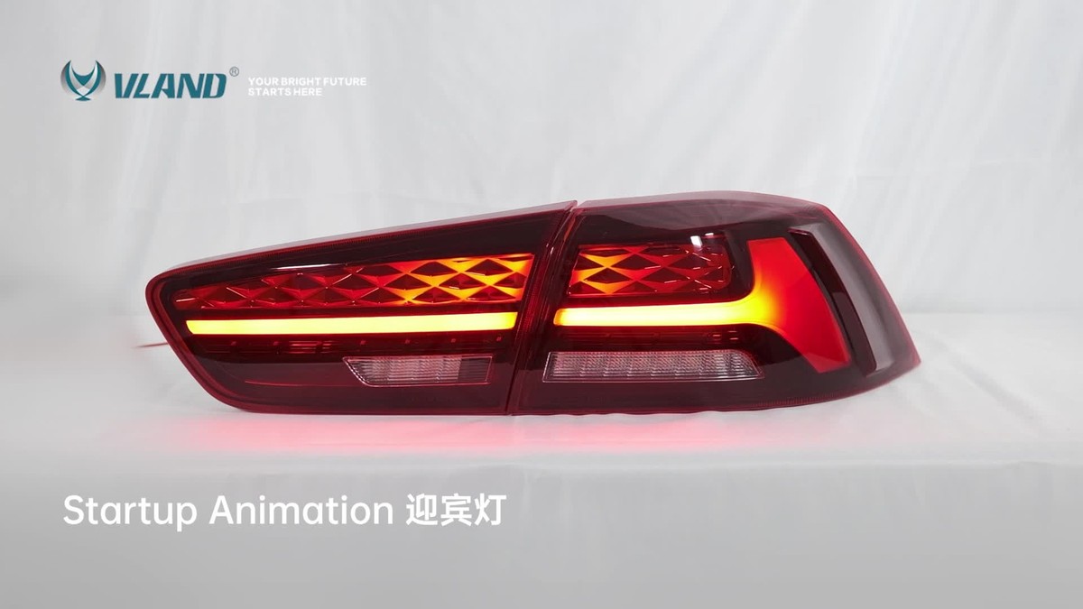 VLAND LED Tail Lights For 2008-2017 Mitsubishi Lancer & EVO