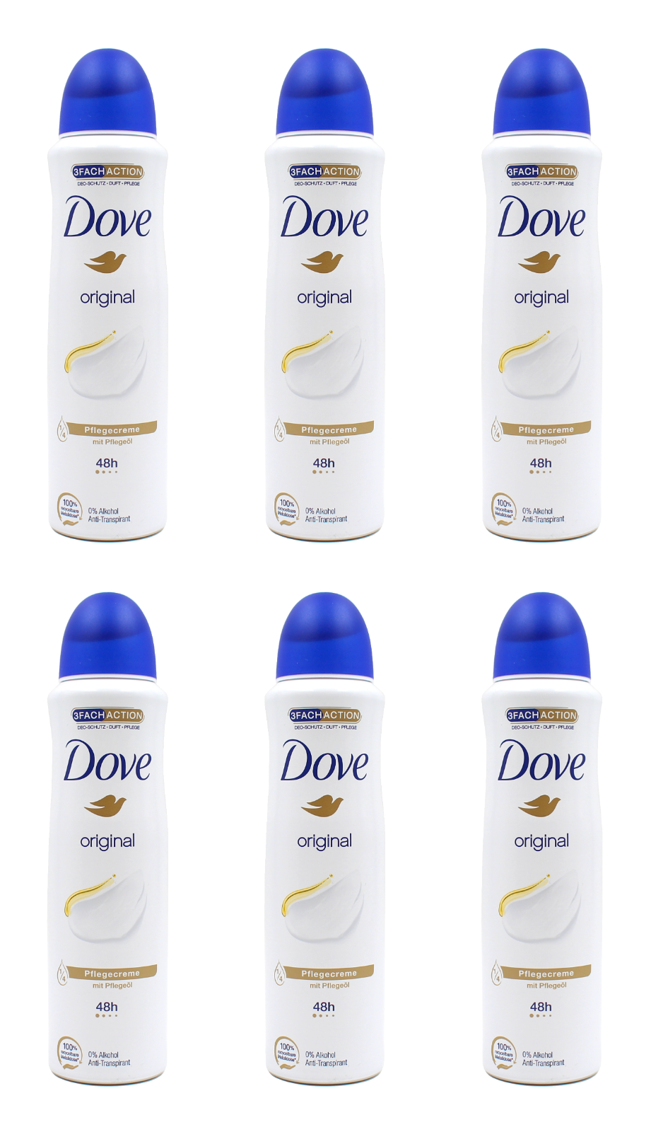 Dove Deodorant Spray Original Anti-Transpirant - Bild 2