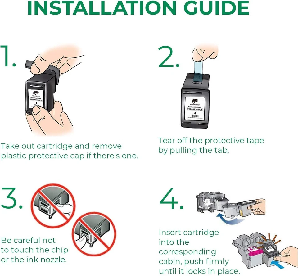 CARTUCCIA NERO 901 XL PER HP 4500 J4500 J4524 J4535 J4580 J4585 J4624 J4680 - Immagine 3 di 3