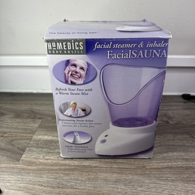 NEW Homedics FAC-1 Body Basics Facial Sauna Steamer Inhaler Sinus Skin Care