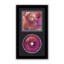 Teddy Swims Autographed Signed Framed CD Sleep is Exhausting ACOA