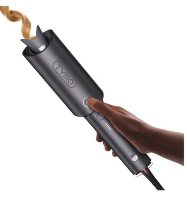 Tymo 1 Inch Barrel Tangle Free Curl Pro Automatic Curling Iron, Gray - NEW