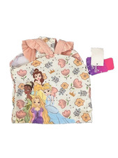 Disney Princess 2 Piece Swimsuit Floral Graphic Print Ruffle Girl Sz 4T NWT