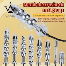 Electric Anal Hook Butt Plug Dildo Anal Rope Hanger Metal BDSM Bondage Sex Toys