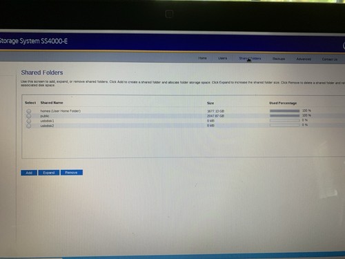 Intel SS4000-E NAS 4x 2TB RAID 10 Yields 3.72TB Net Storage, working perfectly - Photo 10/13