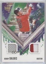 2021 Panini Diamond Kings DK Materials Holo Gold 48/50 Bobby Dalbec #DKM-BD lz7