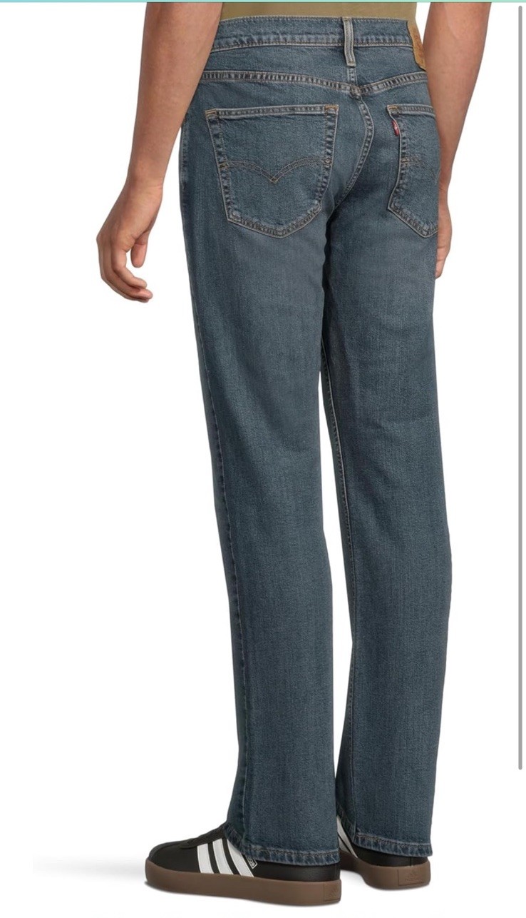 Levi's 514 Straight Fit Stretch Jeans Men's 31x30 Loud Opinions Blue 005141711 thumbnail 3