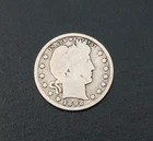 1892 BARBER QUARTER  *GOOD DETAILS*