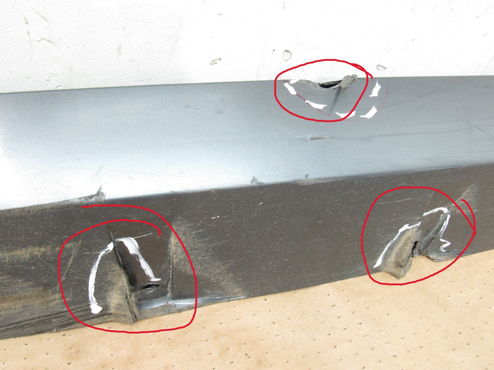 Audi R8 Spyder 2008-2012 Left Sill trim panel