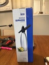 Ico Soda Siphon 1.0L. New In Box