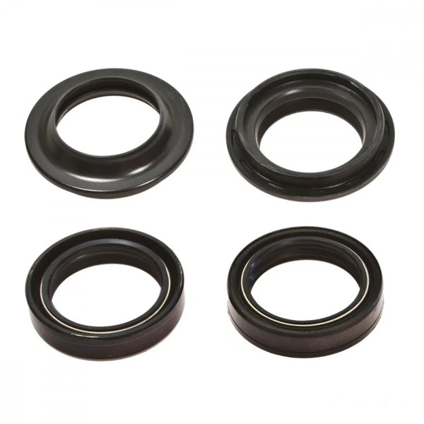 Gabelsimmerring-Satz Dichtung Mit Staubkappen FüR Honda VFR 750 F Bj. 1986-1987-image
