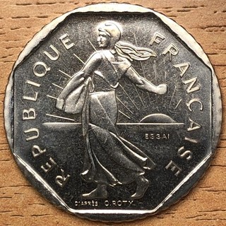 ESSAI 1978 2 francs Semeuse