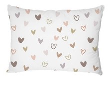 Toddler Pillows with Pillowcase, 13"x18" Soft Cotton Kid Pillows for Sleeping...