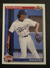 1991 Upper Deck PEDRO MARTINEZ #18 Star Rookie RC