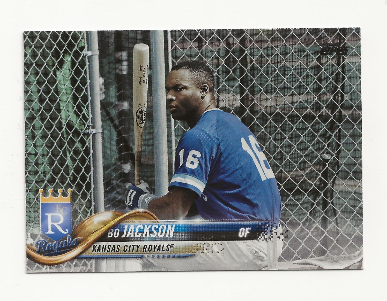 2018 Topps Update Series - Legend Variation SP Bo Jackson #US118