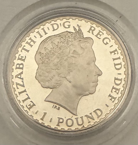 2007 Royal Mint Britannia 1/2oz Silber Satin Matt PP £1 Münze - Bild 2 von 2