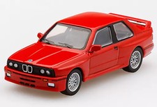 1/64 MINI GT MGT00043 BMW M3 E30 Left Handle Henna Red Diecast  New