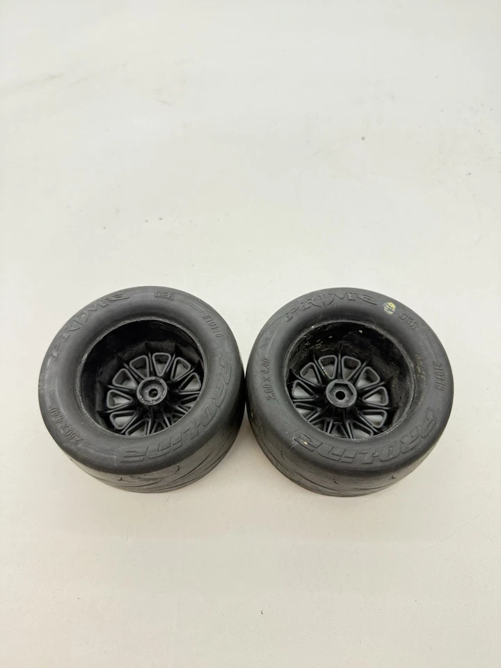 PROLINE Prime 2.8" Street Tires Mounted 12mm Black Wheels For Ft/Rr 10116 - Image 4 of 4