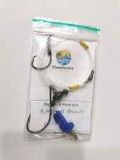 6x Puleggia pennel rig con Berkley trilene flurocarbon snoods & pennel tubing